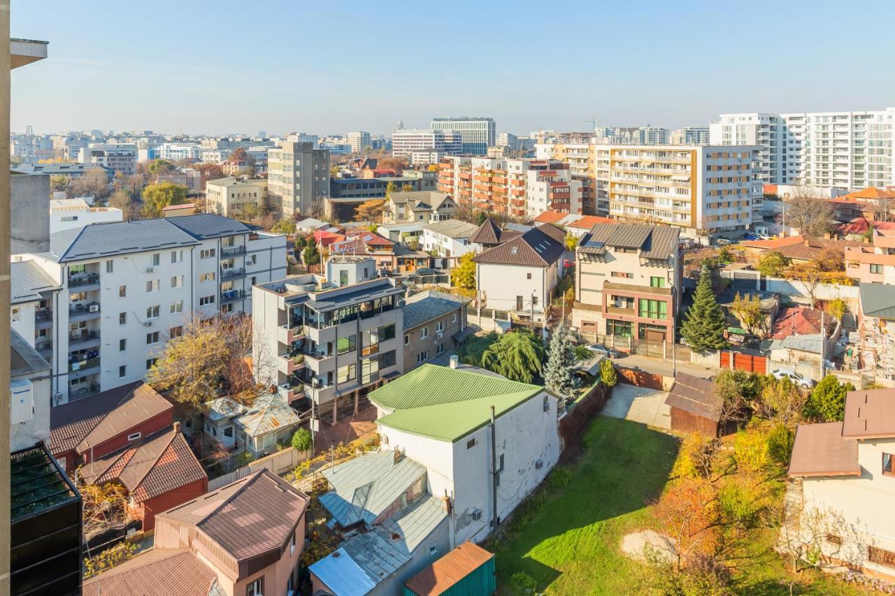 Lovely Apartment With City View ブカレスト エクステリア 写真